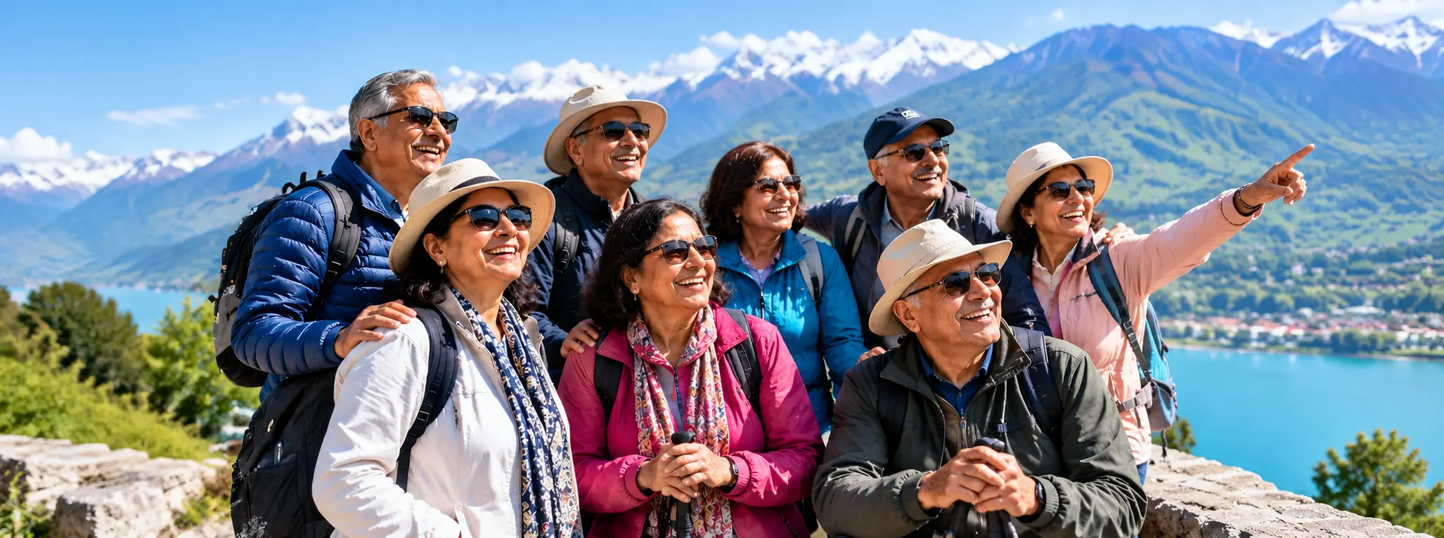 A group batch on tour
