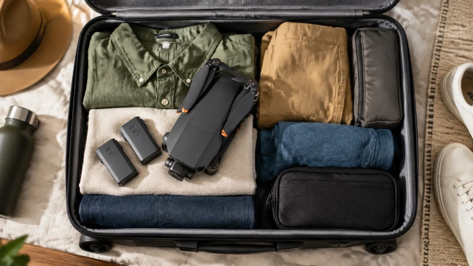 Can I Bring a Drone in Cabin Baggage from India?