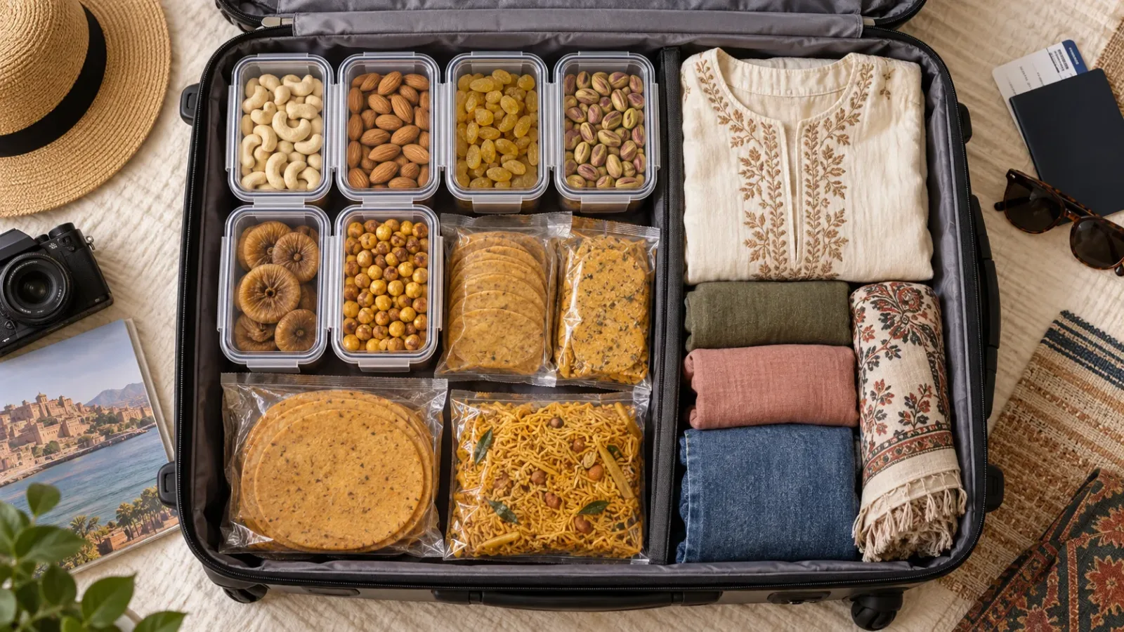 Can I Carry Dry Fruits and Indian Snacks on an International Flight?