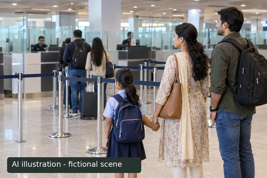 Family at immigration: the UK says stay together, not enter one eGate together - Trip Keeper