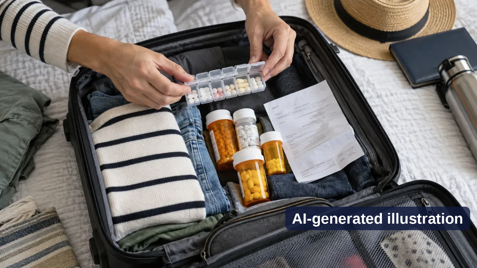 दो हफ्ते की family trip के लिए medicines कैसे pack करें? - Trip Keeper