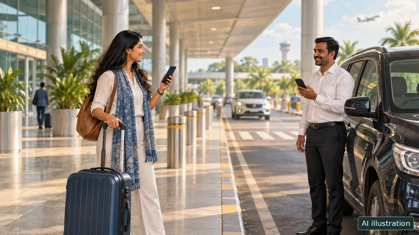 Find the right arrivals exit for your driver: terminal, level, landmark