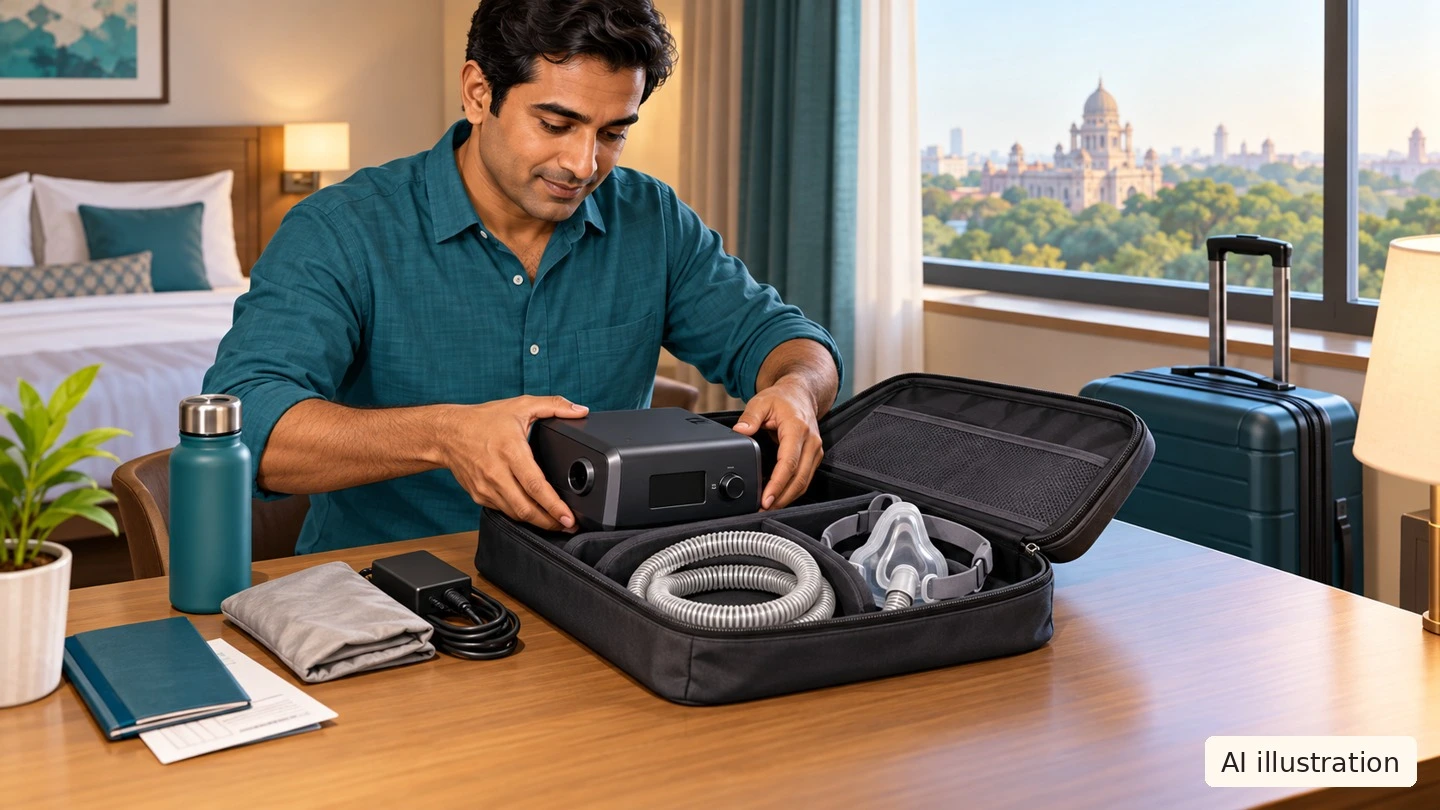 Flying with a CPAP machine: confirm carriage, use and power separately - Trip Keeper