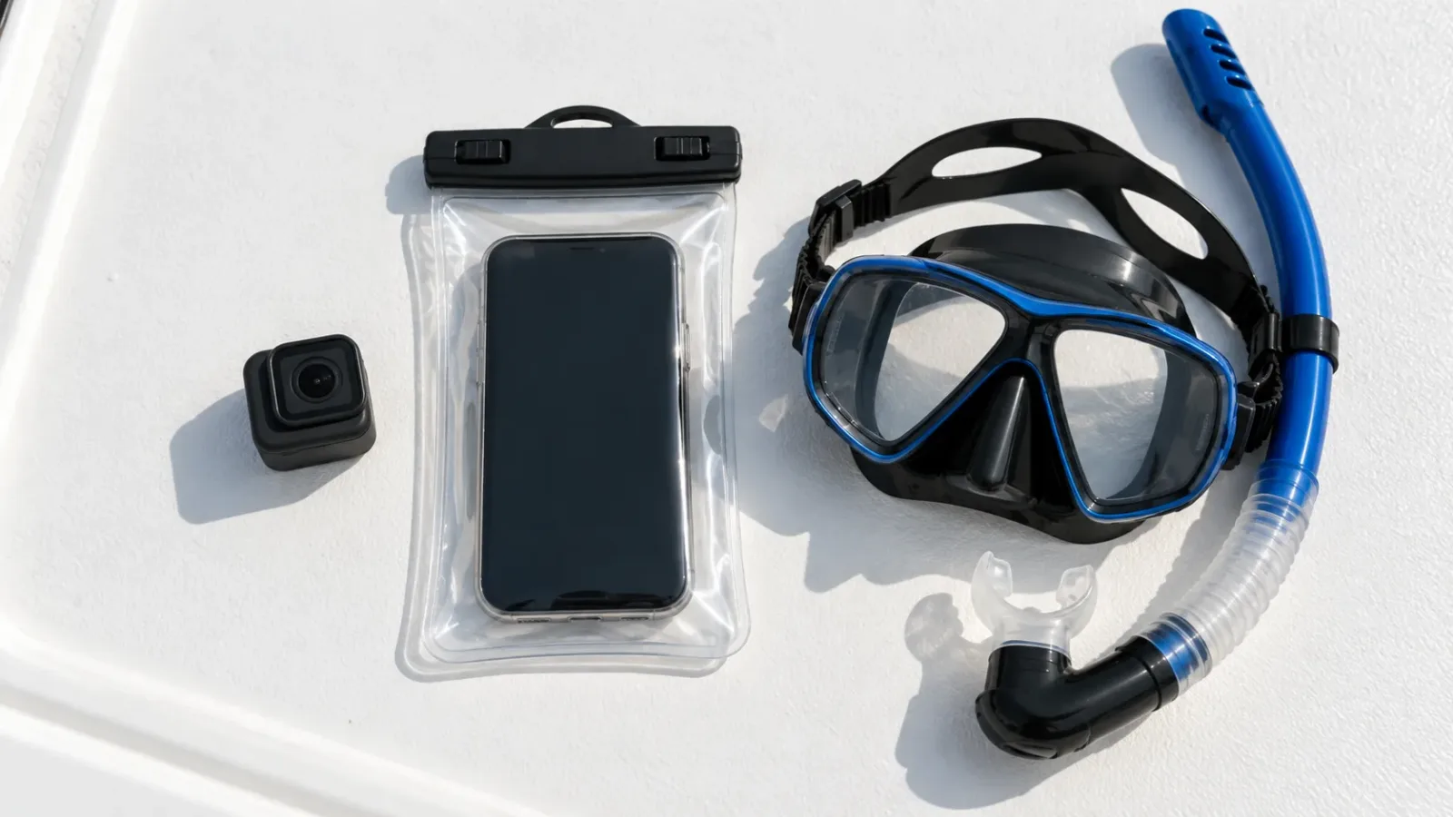 स्नॉर्कलिंग के लिए GoPro बनाम waterproof phone case: कौन ज़्यादा सुरक्षित? - Trip Keeper