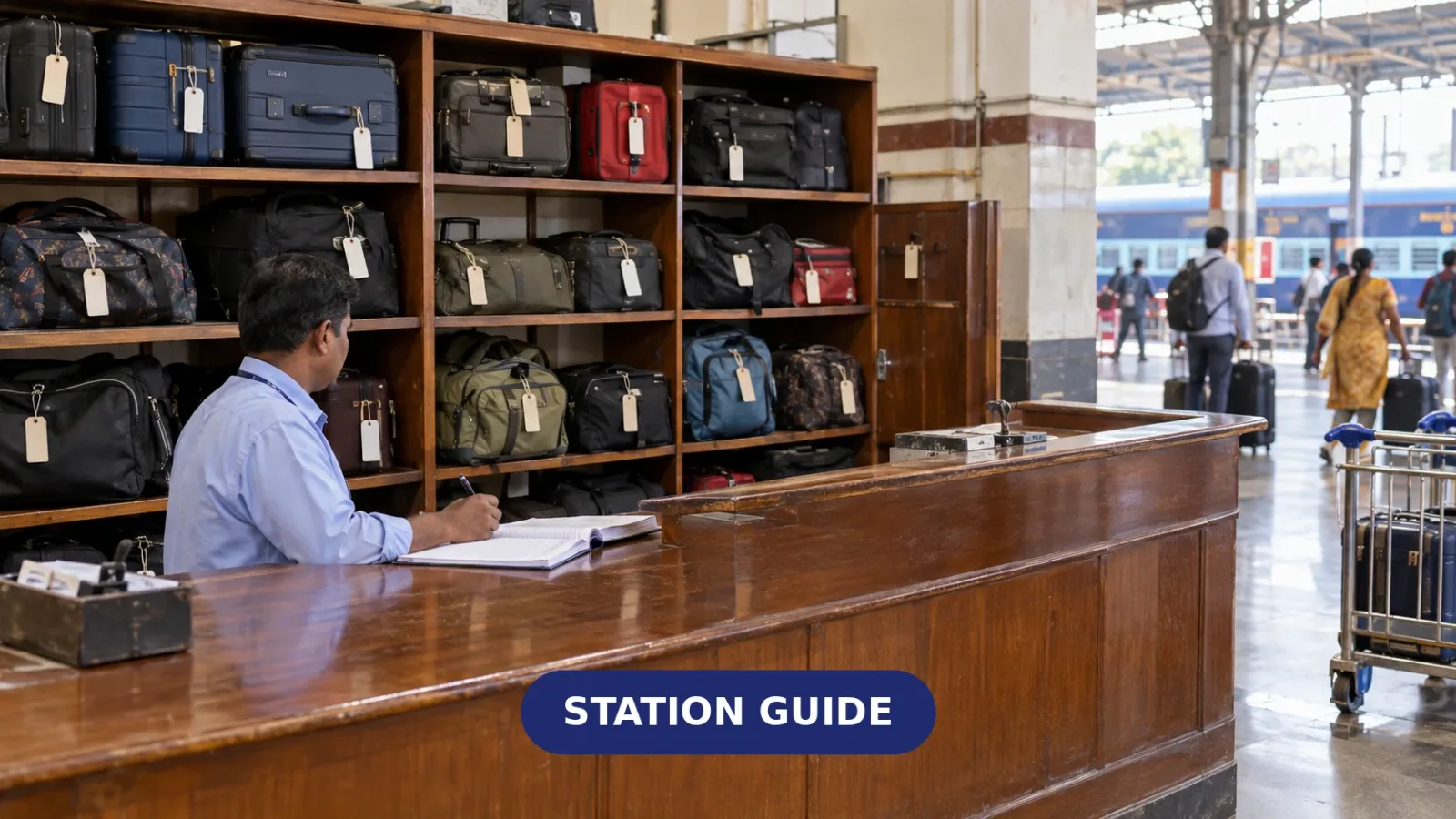How Do I Book a Railway Cloakroom for Luggage?