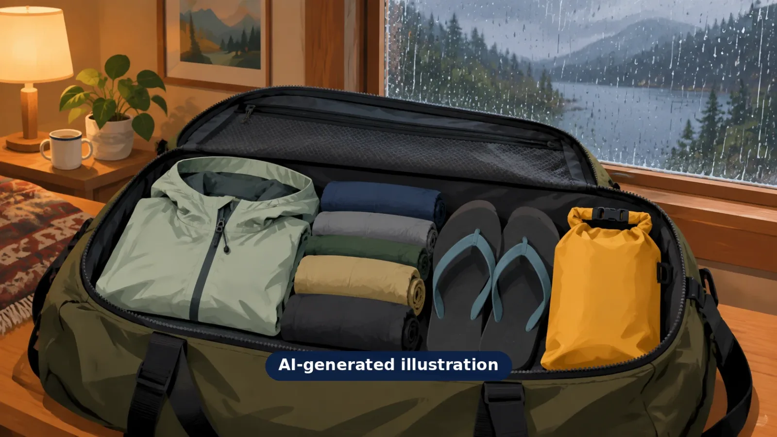 How do I pack for monsoon travel without overpacking?