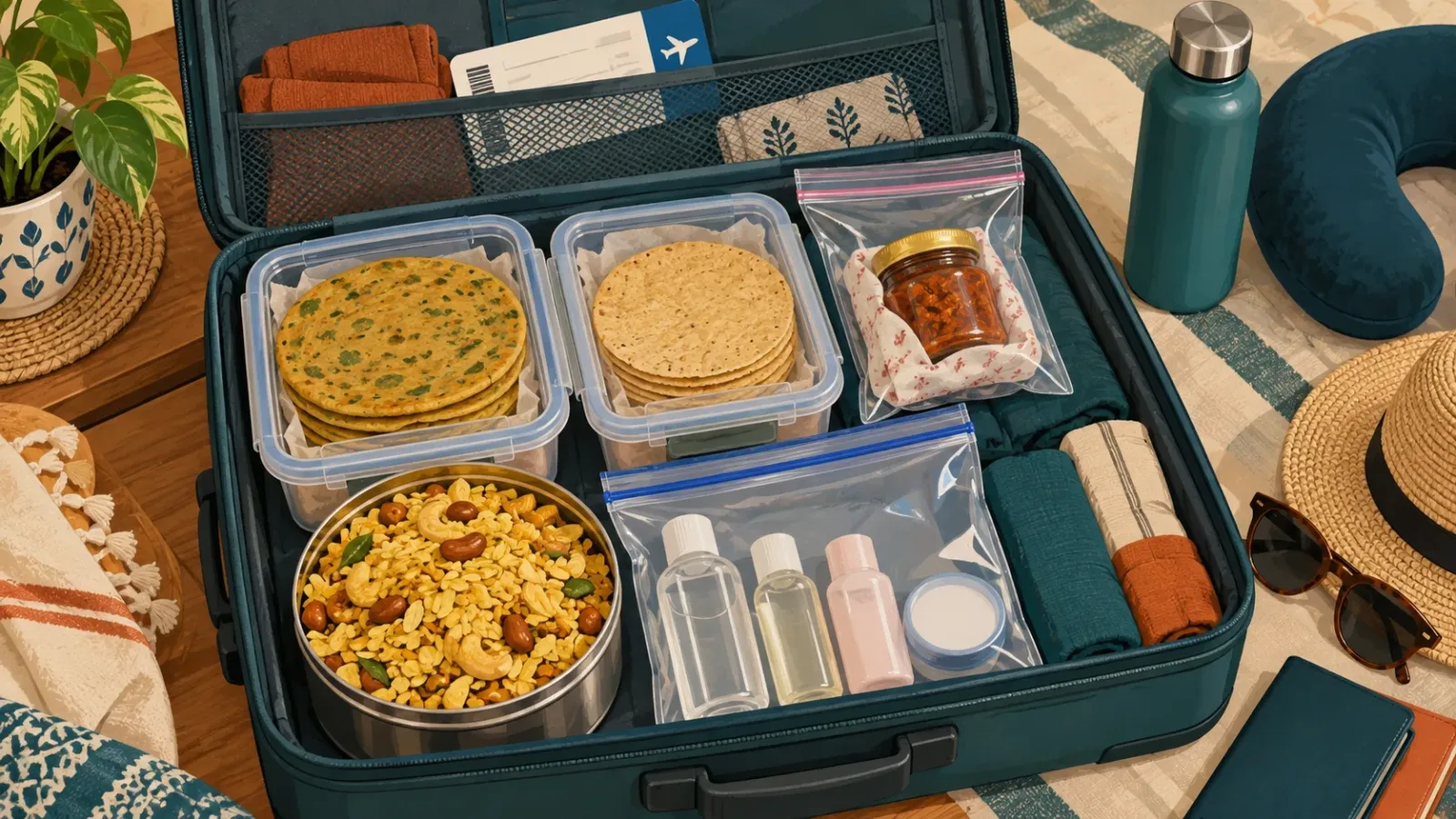 How Do I Pack Indian Snacks Without Leaks or Airport Trouble?