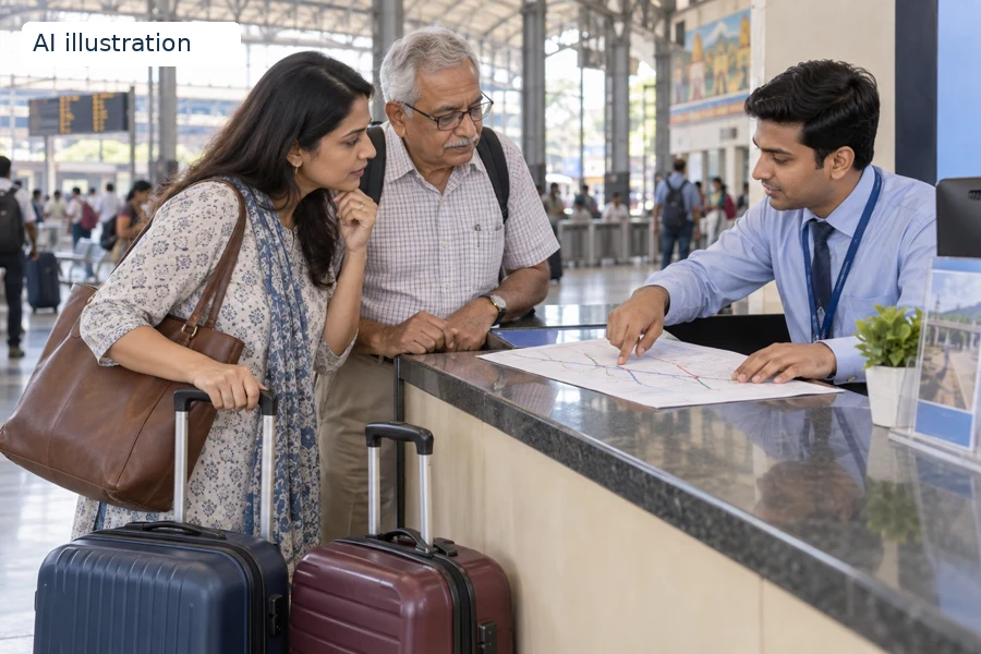 ट्रेन डायवर्ट है: योजना बदलने से पहले छूटे ठहराव पढ़ें - Trip Keeper