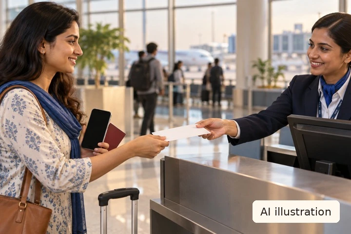 एयरपोर्ट पर फोन बंद हो गया: बोर्डिंग पास के लिए एयरलाइन से मदद लें - Trip Keeper
