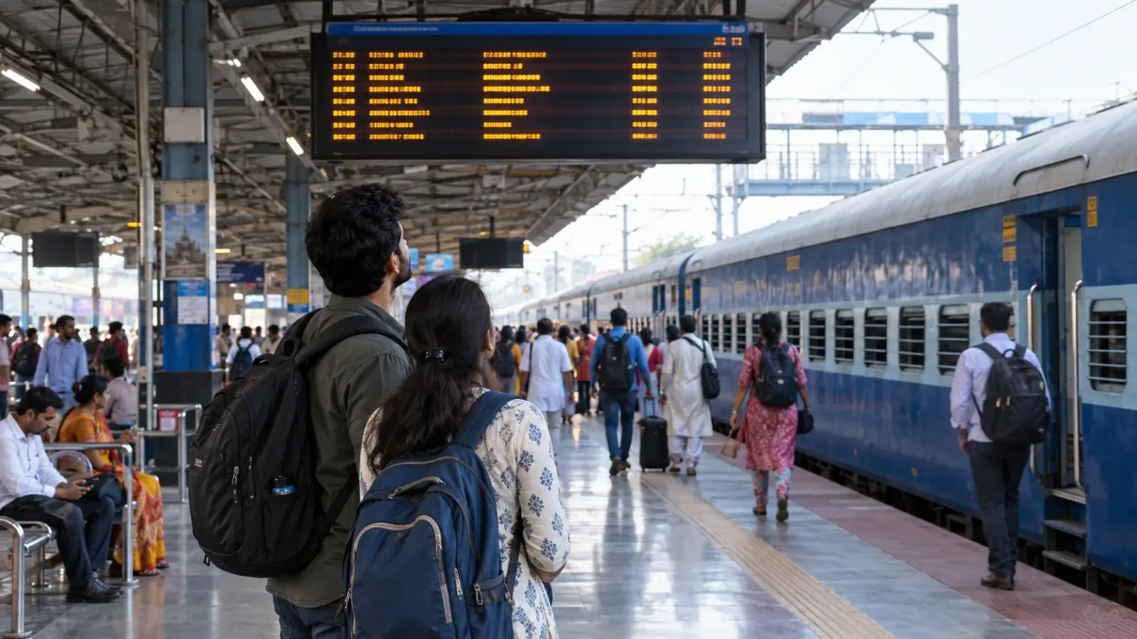पहली बार भारतीय ट्रेन में सफ़र? स्टेशन से सीट तक, स्टेप बाय स्टेप - Trip Keeper