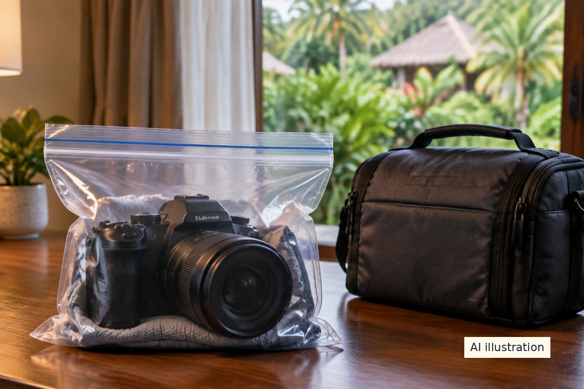 एसी से उमस भरी गर्मी में कैमरा ले जाएं: संघनन की तैयारी करें - Trip Keeper