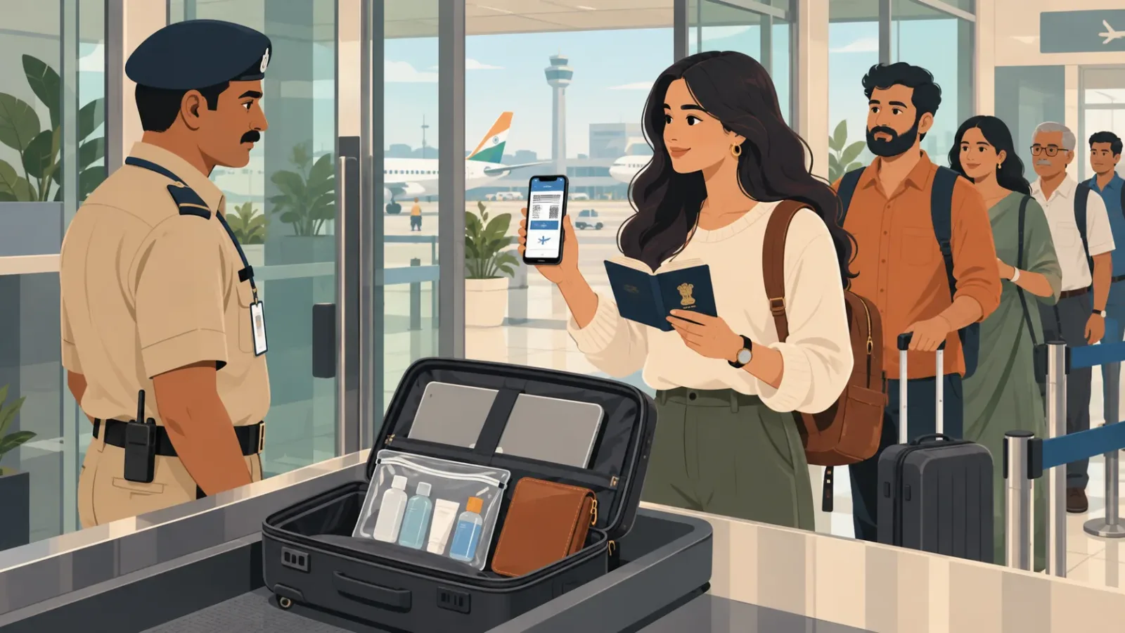 इमिग्रेशन और सिक्योरिटी के दौरान क्या-क्या हाथ के पास रखें? - Trip Keeper