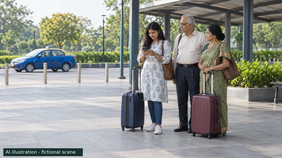 रेलवे स्टेशन पिकअप: मिलने की जगह और ड्राइवर की पुष्टि करें - Trip Keeper