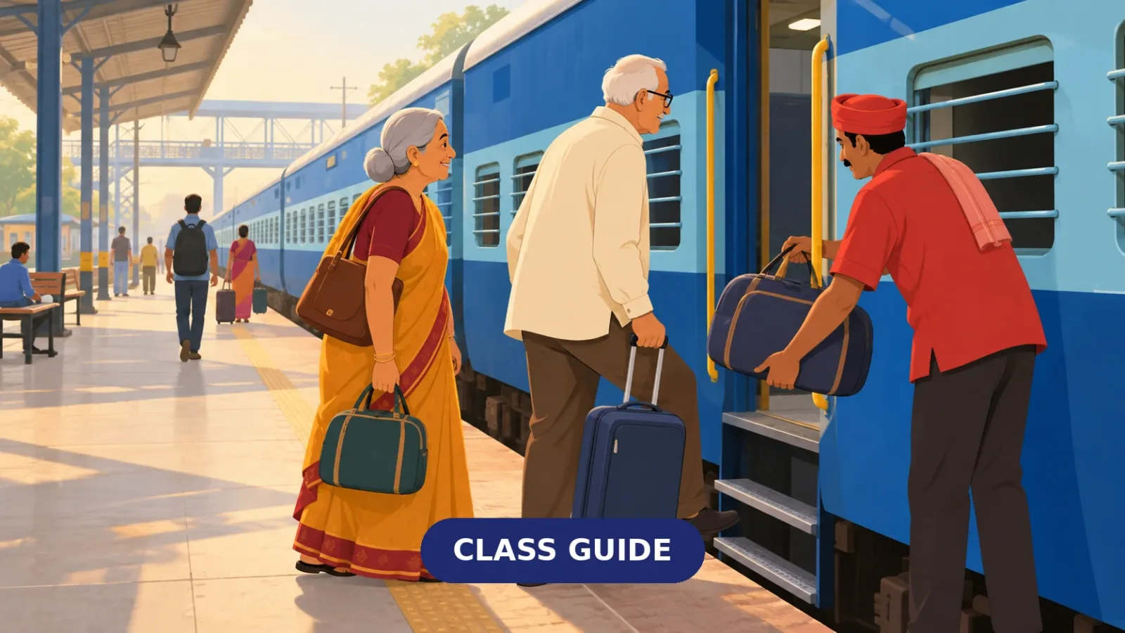 बुज़ुर्ग माता-पिता के लिए ट्रेन की सबसे आसान क्लास कौन सी है? - Trip Keeper
