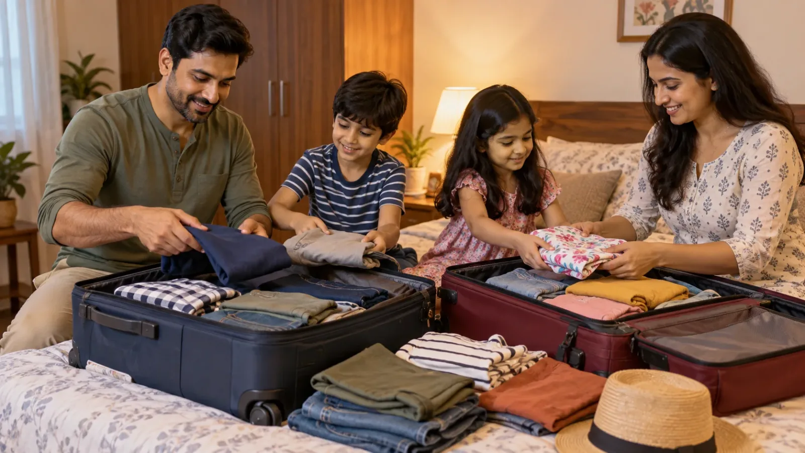 परिवार के साथ उड़ान में बैगेज अलाउंस मिला सकते हैं? - Trip Keeper