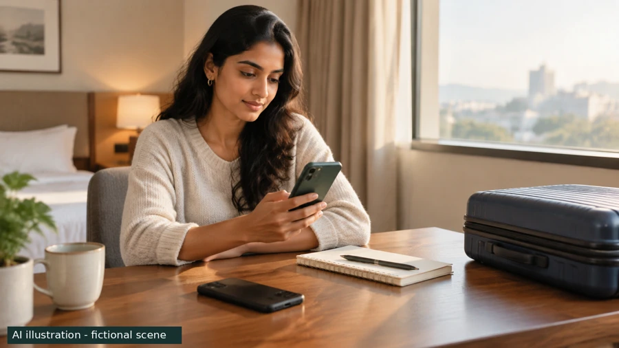 Keep the Indian OTP number available while using travel data - Trip Keeper