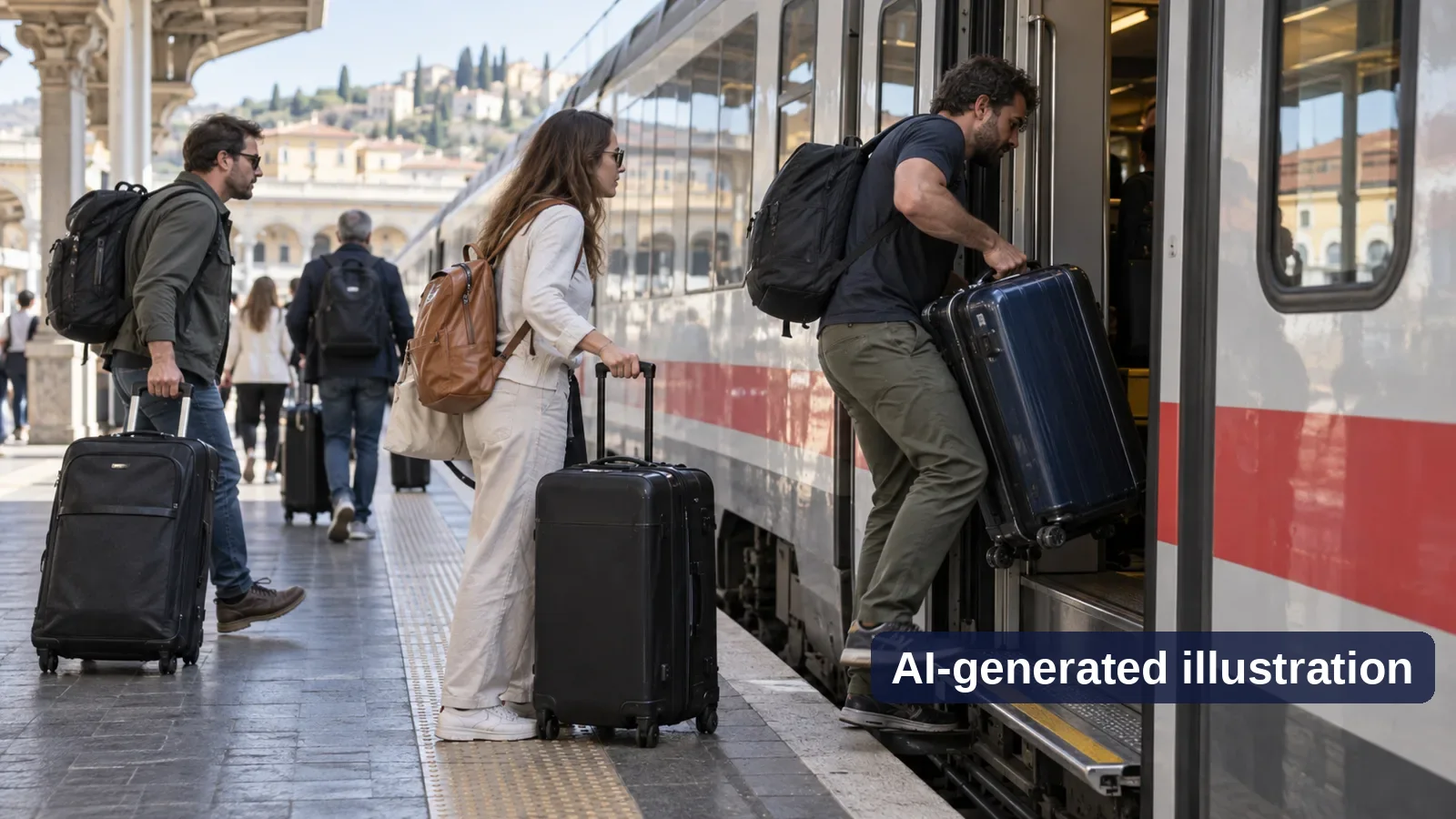 Rome to Florence with large suitcases: choose the train and manage the bags - Trip Keeper