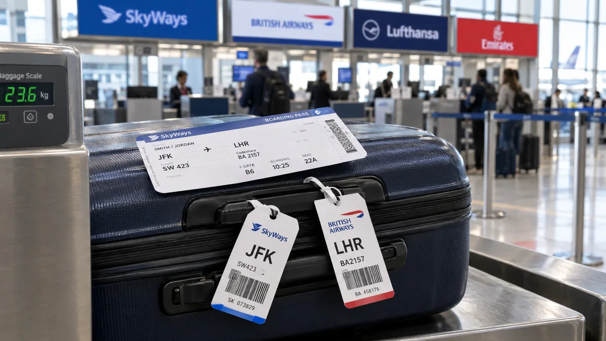 एक ticket पर अलग airlines की baggage limits अलग हों तो नियम कैसे काम करते हैं? - Trip Keeper