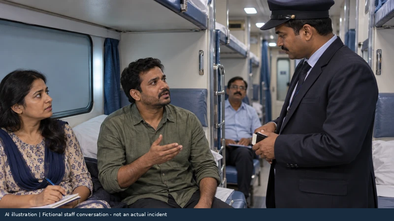 Train coach AC failure: get help, preserve the certificate and check the claim - Trip Keeper