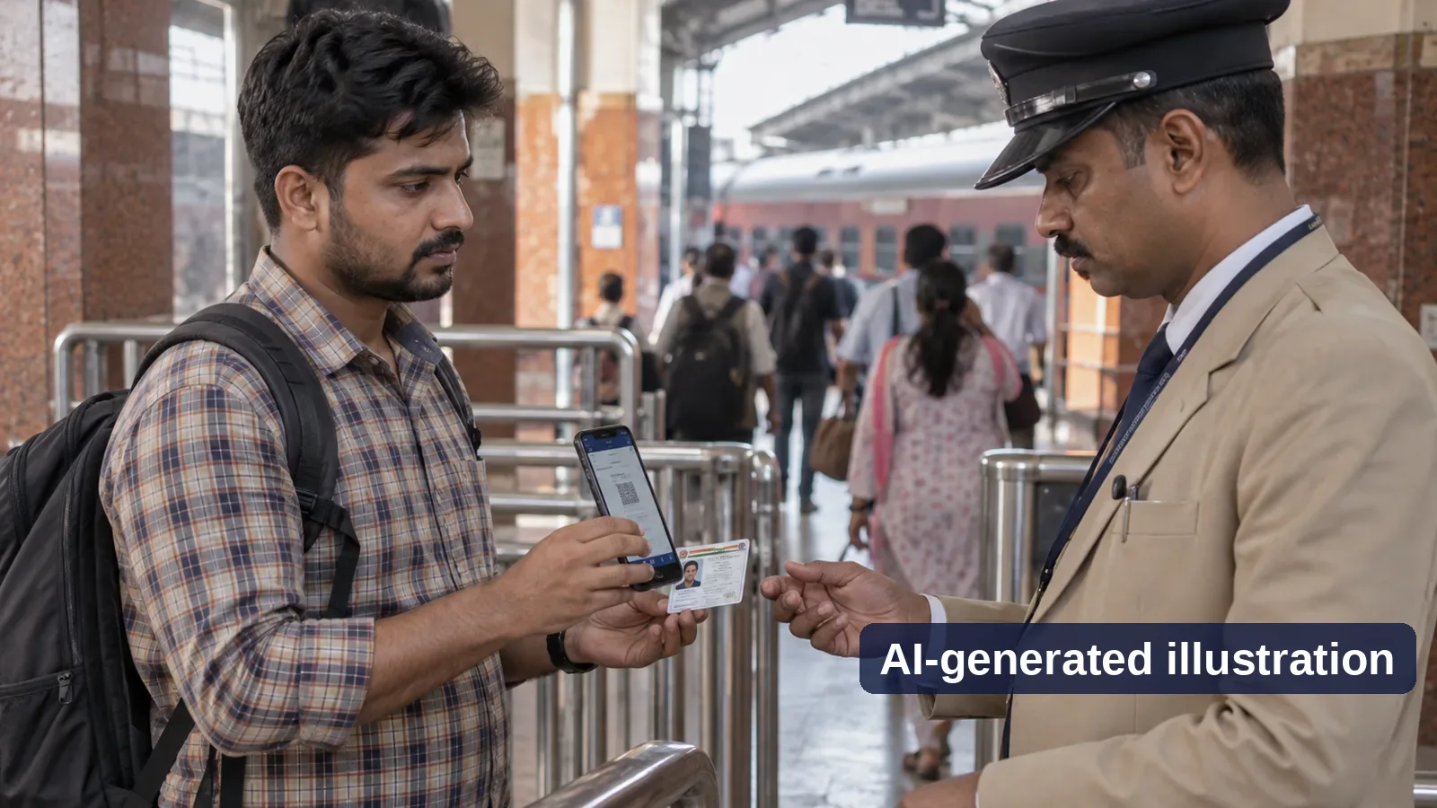 What documents do I need to board an Indian reserved train?