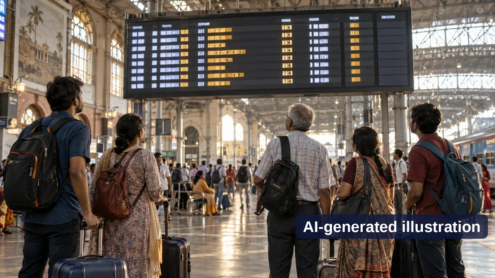 What happens if I reach the station before the platform is announced? - Trip Keeper