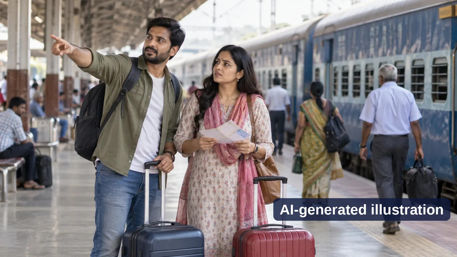 What is the difference between 2A and 3A on Indian trains?