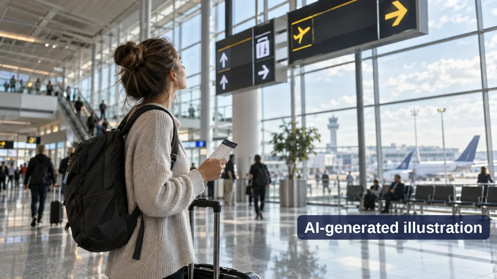 Which airport terminal is your flight using? Check the flight, not just the airline - Trip Keeper