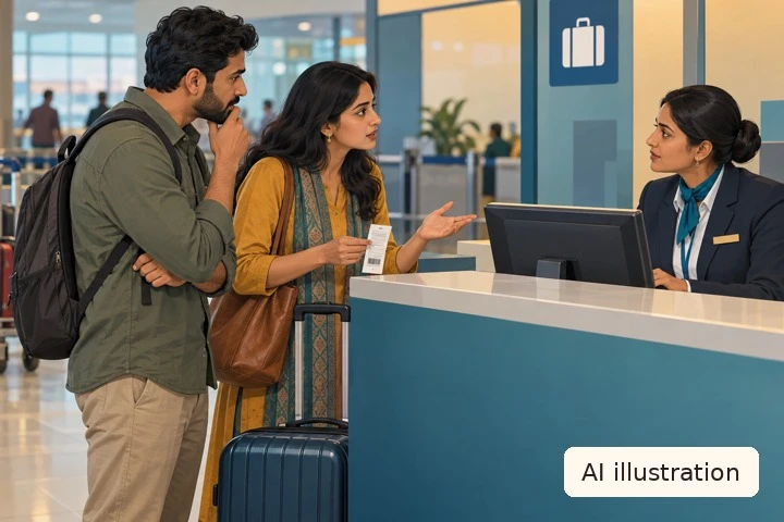 Your suitcase went to the wrong airport: trace the bag and agree the correct delivery